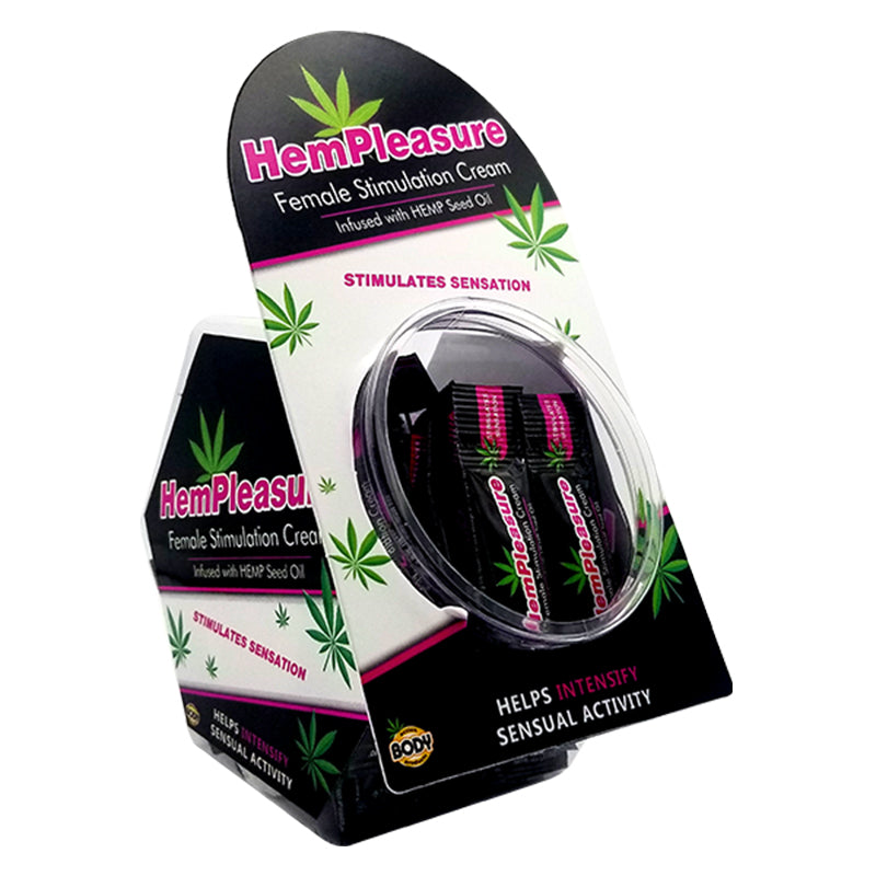BODY ACTION - HEMPLEASURE FOR WOMEN (50 PC) FISH BOWL DISPLAY