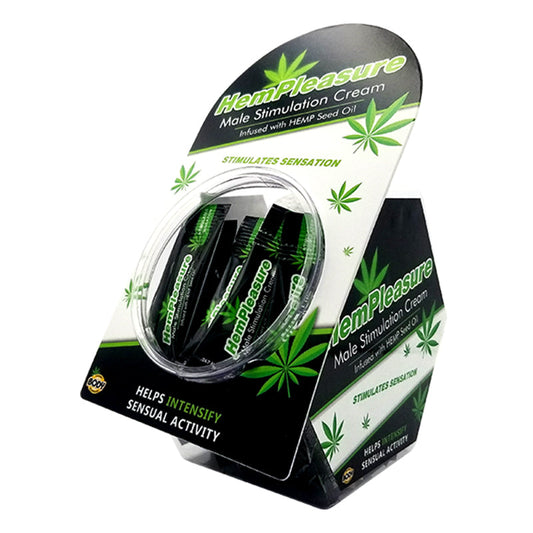 BODY ACTION - HEMPLEASURE FOR MEN (50 PC) FISH BOWL DISPLAY