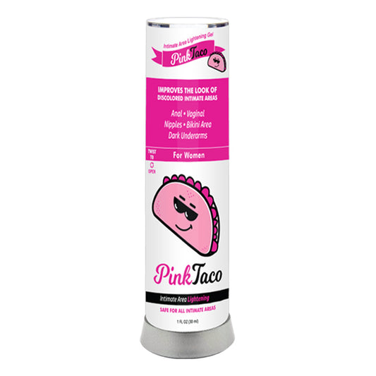 BODY ACTION - PINK TACO INTIMATE AREA LIGHTENING GEL 1OZ BOTTLE