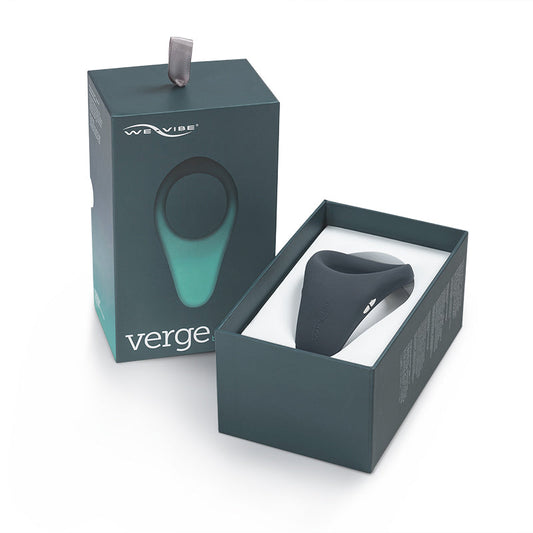 WE-VIBE - VERGE RECHARGEABLE VIBRATING PERINEUM STIMULATOR COCKRING SLATE