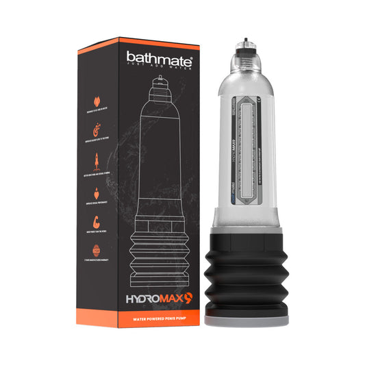 BATHMATE - BOMBA PARA AUMENTAR EL TAMAÑO DEL PENE HIDROMAX 9 TRANSPARENTE