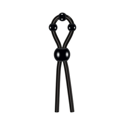 ZERO TOLERANCE - ULTIMATE SILICONE LASSO ADJUSTABLE COCKRING BLACK