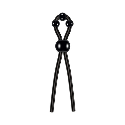 ZERO TOLERANCE - ULTIMATE SILICONE LASSO ADJUSTABLE COCKRING BLACK
