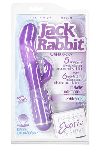 SILICONE JACK RABBIT JR. - PURPLE