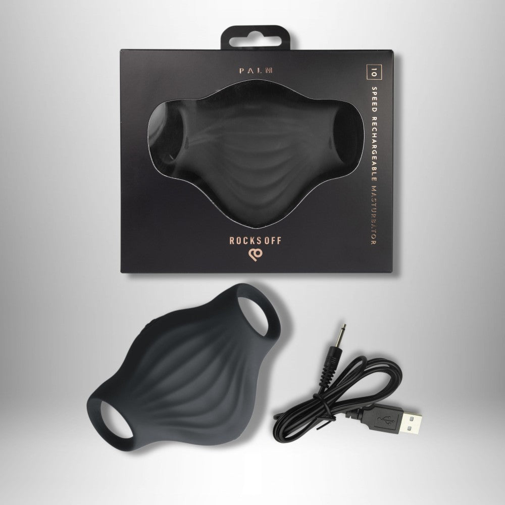 ROCKS-OFF - PALM - BLACK