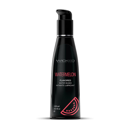 WICKED - AQUA WATERMELON WATER-BASED LUBRICANT 4 OZ.