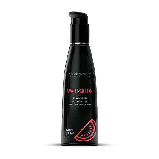 WICKED - AQUA WATERMELON WATER-BASED LUBRICANT 4 OZ.