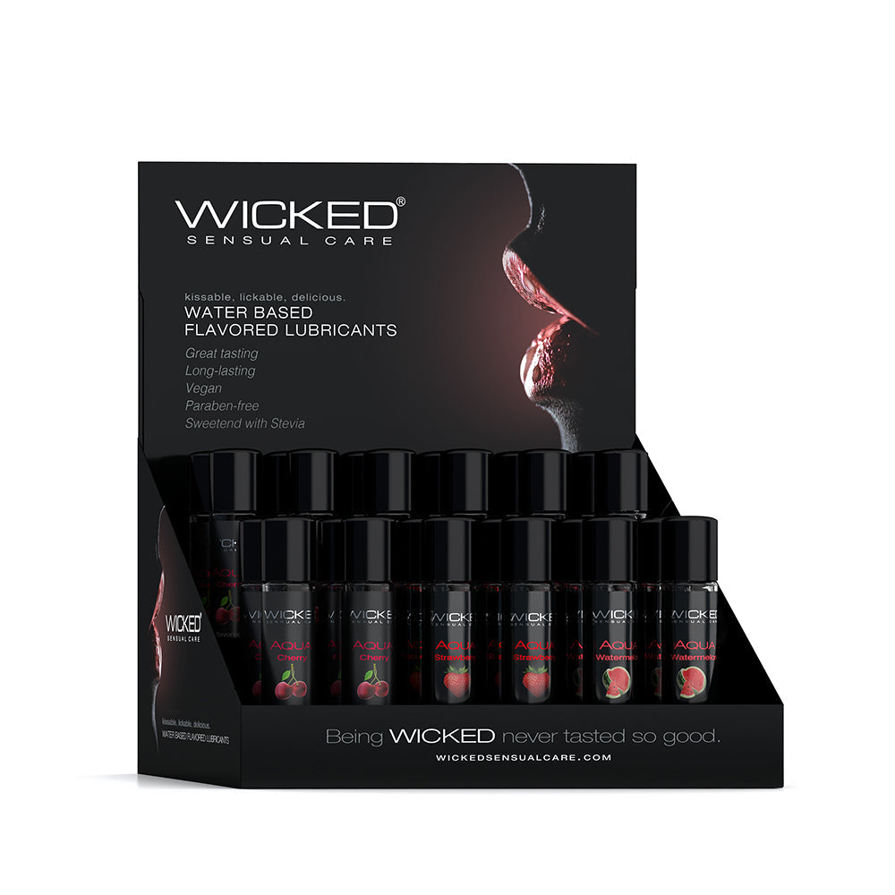 WICKED - AQUA CLASSIC FLAVORS 24-PIECE DISPLAY
