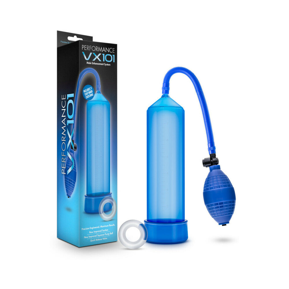BLUSH - PERFORMANCE VX101 MALE ENHANCEMENT PUMP