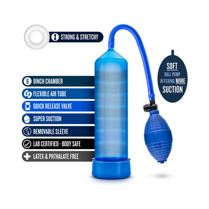 BLUSH - PERFORMANCE VX101 MALE ENHANCEMENT PUMP