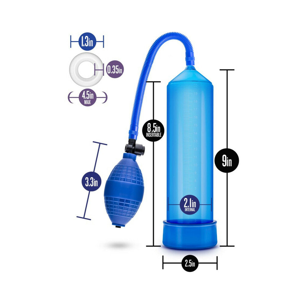 BLUSH - PERFORMANCE VX101 MALE ENHANCEMENT PUMP