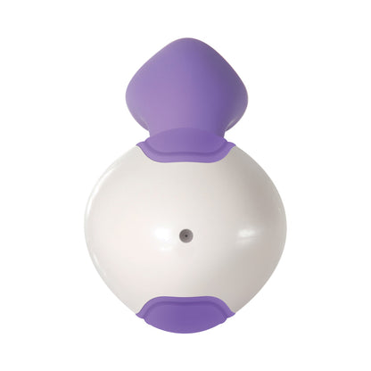 EVOLVED - THICK & THRUST BUNNY RECHARGEABLE THRUSTING SILICONE RABBIT VIBRATOR PURPLE