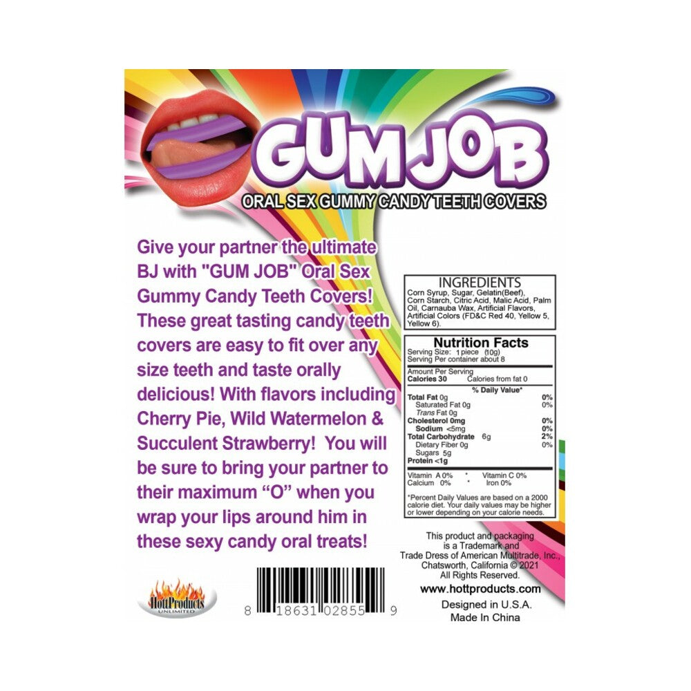 HOTT PRODUCTS - GUM JOB/ORAL SEX TEETH CANDY