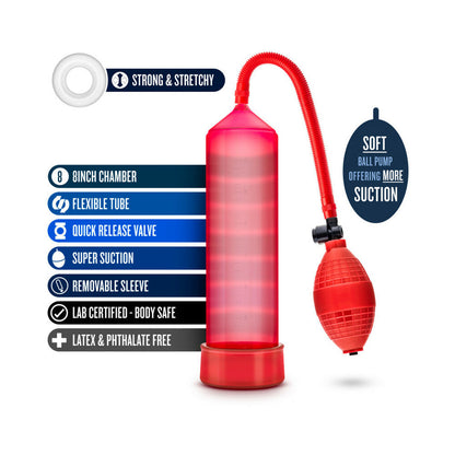 BLUSH - PERFORMANCE VX101 MALE ENHANCEMENT PUMP