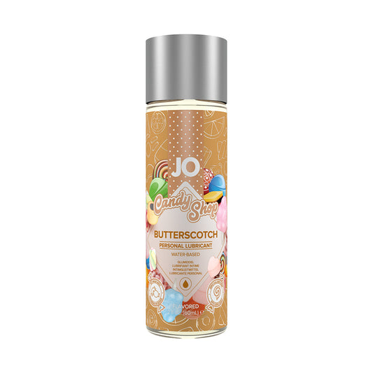 SYSTEM JO - JO CANDY SHOP BUTTERSCOTCH FLAVORED WATER-BASED LUBRICANT 2 OZ.