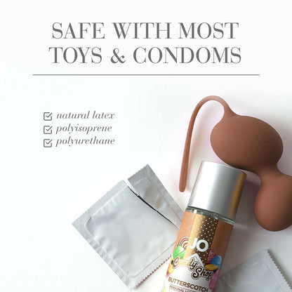 SYSTEM JO - JO CANDY SHOP BUTTERSCOTCH FLAVORED WATER-BASED LUBRICANT 2 OZ.