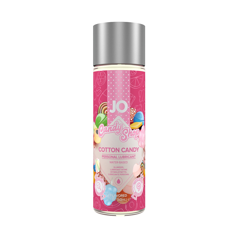 SYSTEM JO - JO CANDY SHOP COTTON CANDY FLAVORED WATER-BASED LUBRICANT 2 OZ.