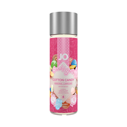 SYSTEM JO - JO CANDY SHOP COTTON CANDY FLAVORED WATER-BASED LUBRICANT 2 OZ.
