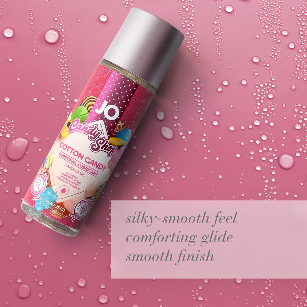 SYSTEM JO - JO CANDY SHOP COTTON CANDY FLAVORED WATER-BASED LUBRICANT 2 OZ.
