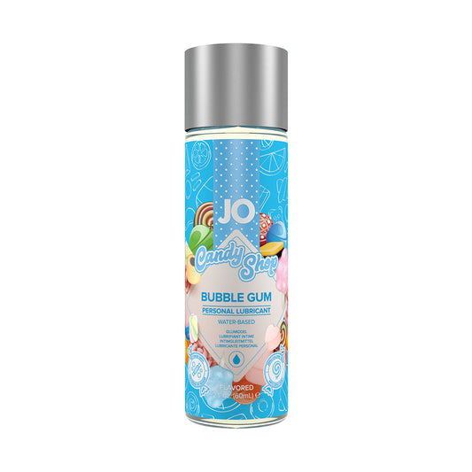 SYSTEM JO - JO CANDY SHOP BUBBLE GUM FLAVORED WATER-BASED LUBRICANT 2 OZ.