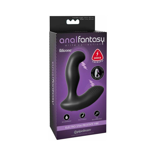 PIPEDREAM - ANAL FANTASY ELITE COLLECTION ELECTRO STIM PROSTATE VIBE BLACK