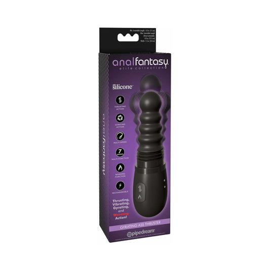 PIPEDREAM - ANAL FANTASY ELITE COLLECTION THRUSTER ANAL VIBRANT NOIR