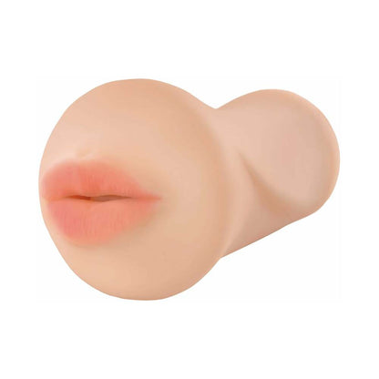 PDX BRANDS - PDX FUCK ME SILLY TO GO DEEP THROAT COCKSUCKER ORAL MEGA STROKER BEIGE