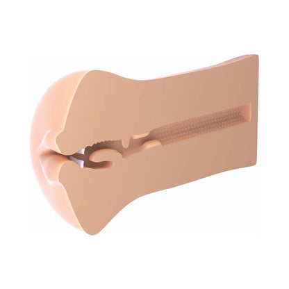 PDX BRANDS - PDX FUCK ME SILLY TO GO DEEP THROAT COCKSUCKER ORAL MEGA STROKER BEIGE