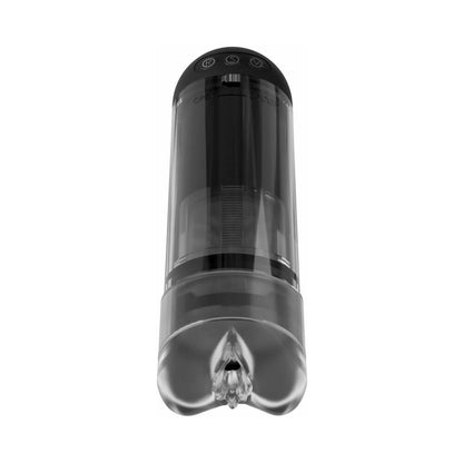 PDX BRANDS - PDX ELITE EXTENDER PRO RECHARGEABLE VIBRATING PENIS PUMP CLEAR/BLACK