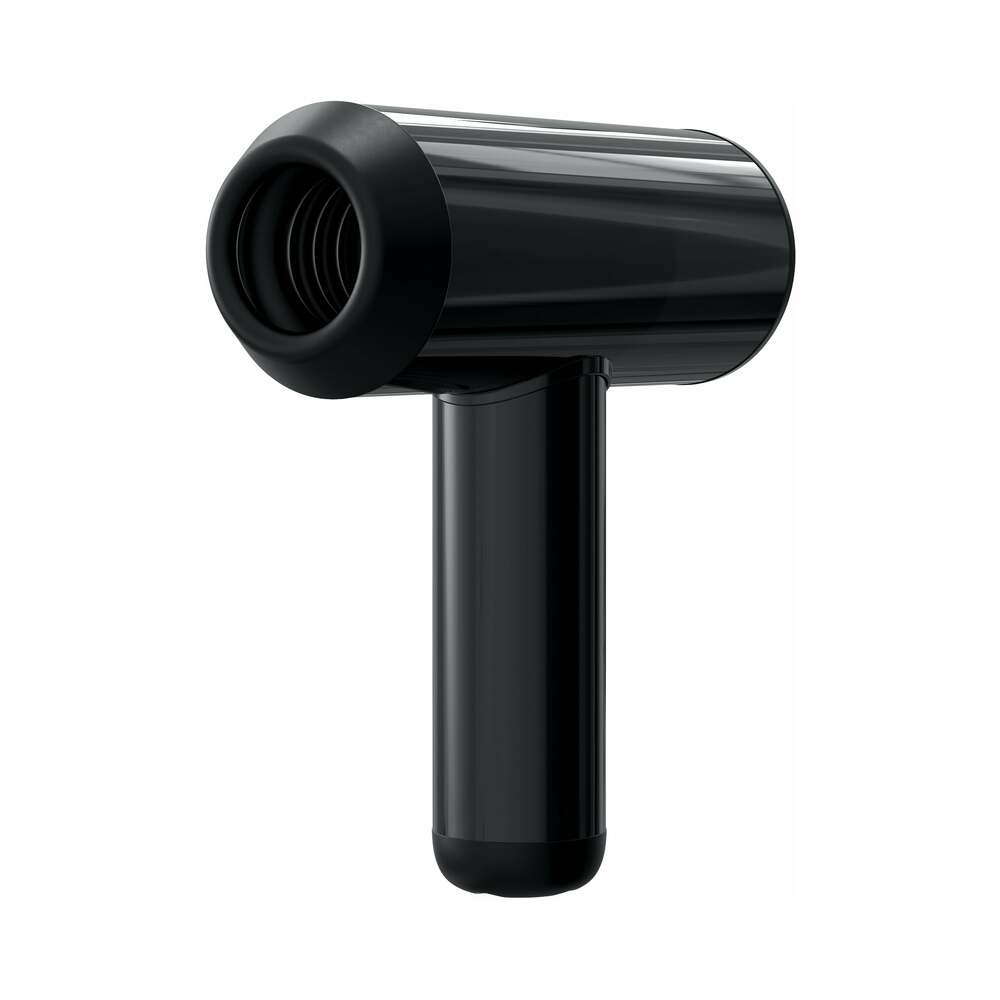 PDX ELITE HYDROBATOR RECHARGEABLE SILICONE VIBRATING AQUATIC STIMULATION STROKER BLACK