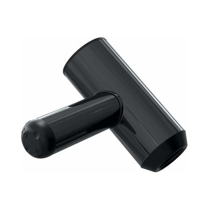 PDX ELITE HYDROBATOR RECHARGEABLE SILICONE VIBRATING AQUATIC STIMULATION STROKER BLACK