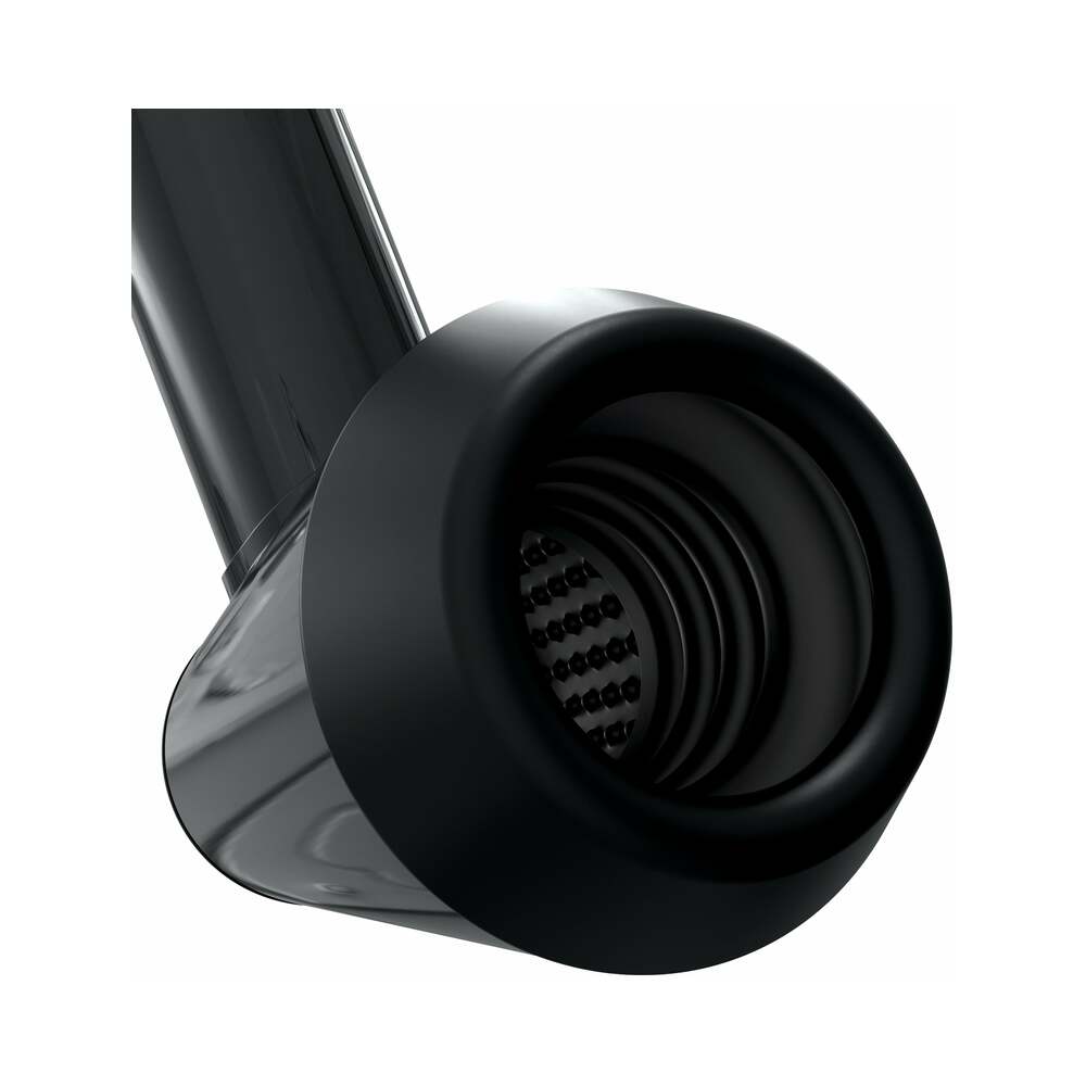 PDX BRANDS - PDX ELITE HYDROBATOR RECHARGEABLE SILICONE VIBRATING AQUATIC STIMULATION STROKER BLACK
