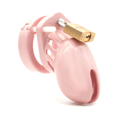 CB-X - CB-6000S PINK MALE CHASTITY CAGE
