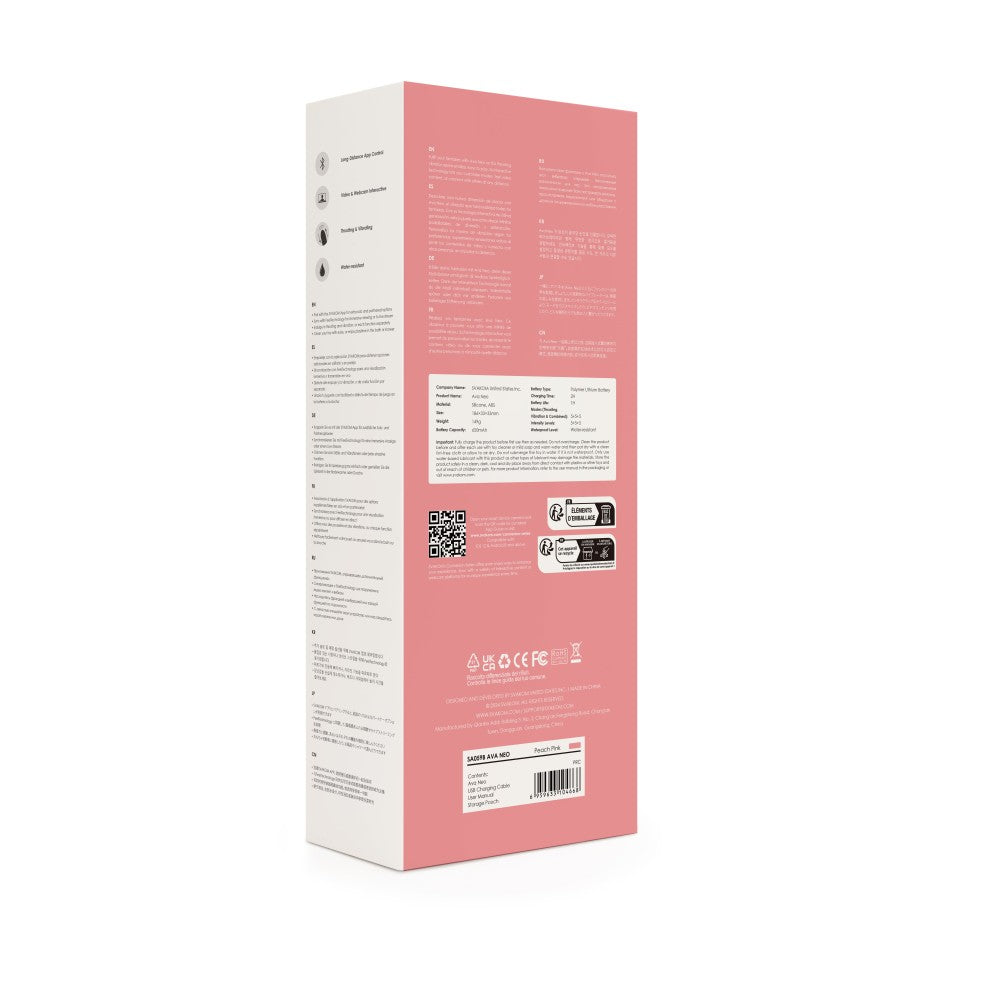 SVAKOM - AVA NEO PEACH PINK