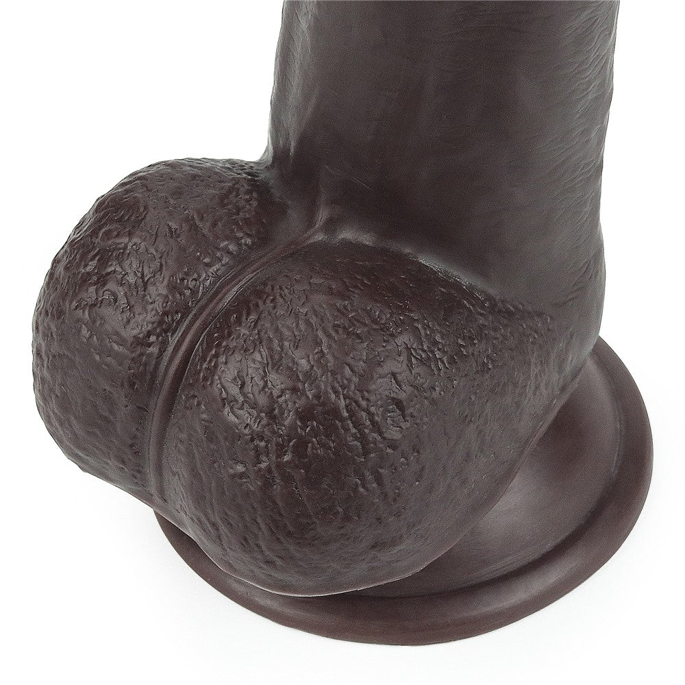LOVETOY - 9,0'' SLIDING SKIN DUAL LAYER DONG BLACK