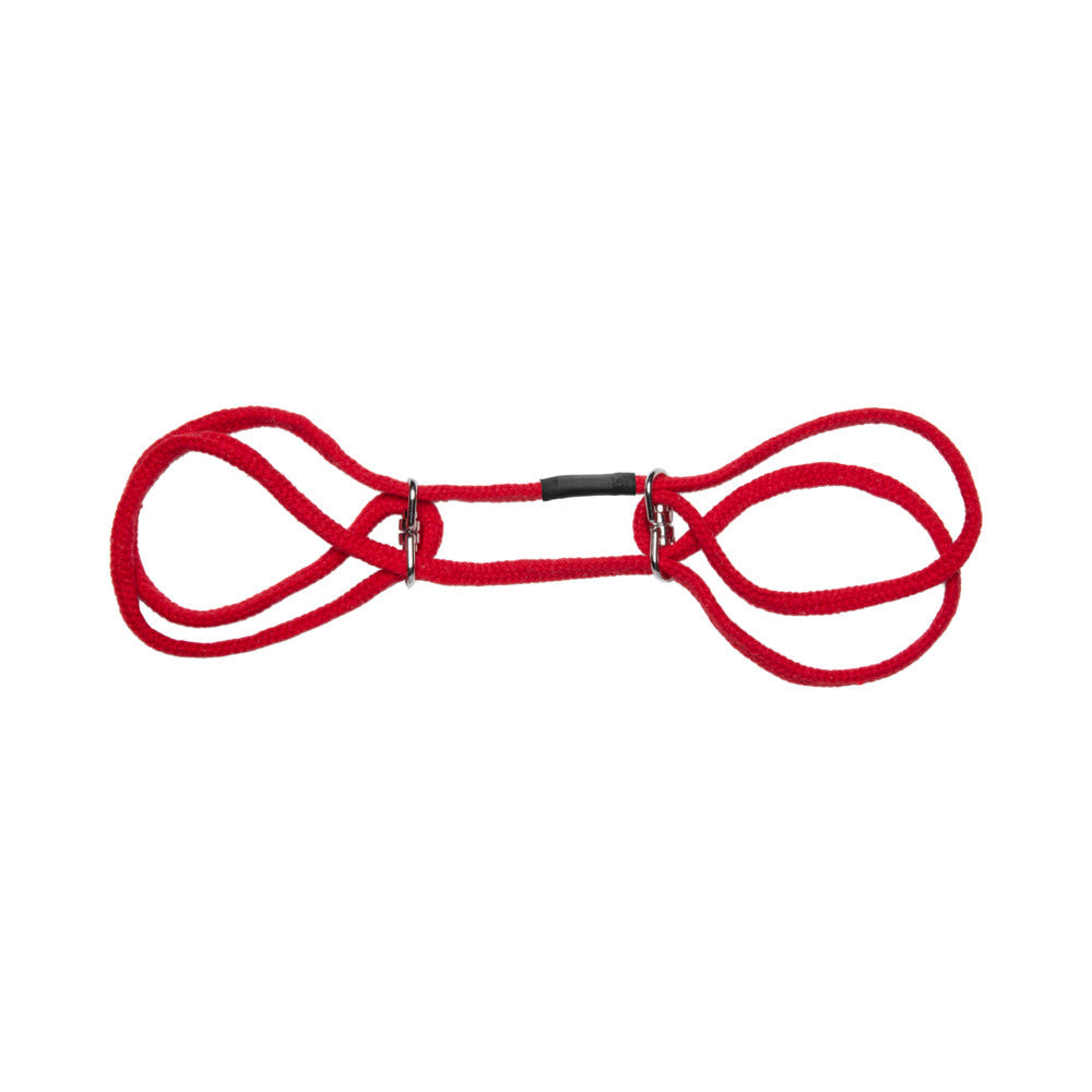 JAPANESE STYLE BONDAGE - 100% COTTON WRIST OR ANKLE COTTON CUFFS RED