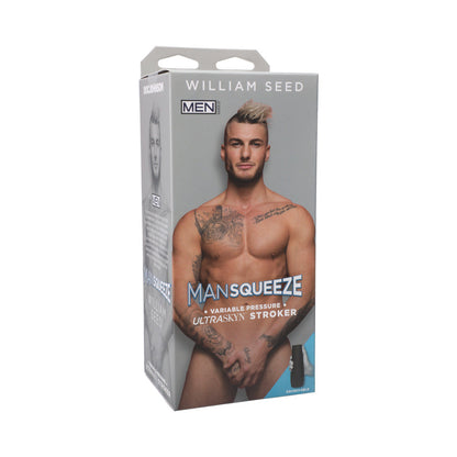 DOC JOHNSON - MAN SQUEEZE - WILLIAM SEED - ULTRASKYN STROKER - ASS VANILLA