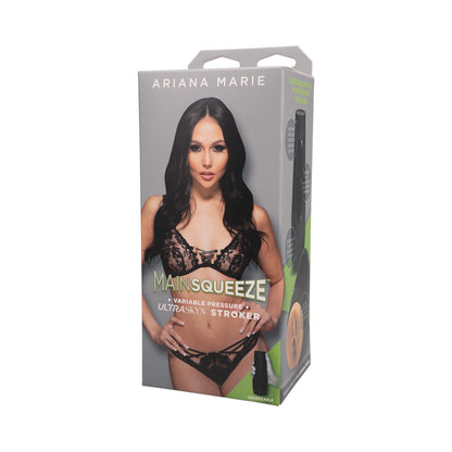 MAIN SQUEEZE - ARIANA MARIE - ULTRASKYN STROKER - PUSSY VANILLA