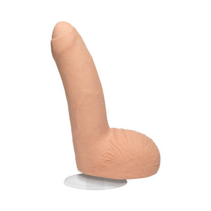SIGNATURE COCKS - WILLIAM SEED - 8IN ULTRASKYN COCK W/REMOVABLE VAC-U-LOCK SUCTION CUP VANILLA