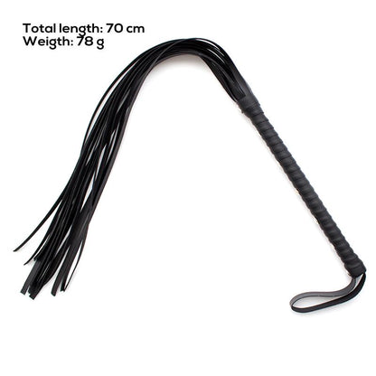 LATETOBED BDSM LINE - 7 RIVET FLOGGER 70 CM
