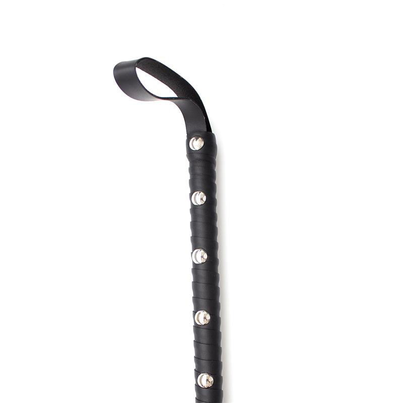 LATETOBED BDSM LINE - 7 RIVET FLOGGER 70 CM
