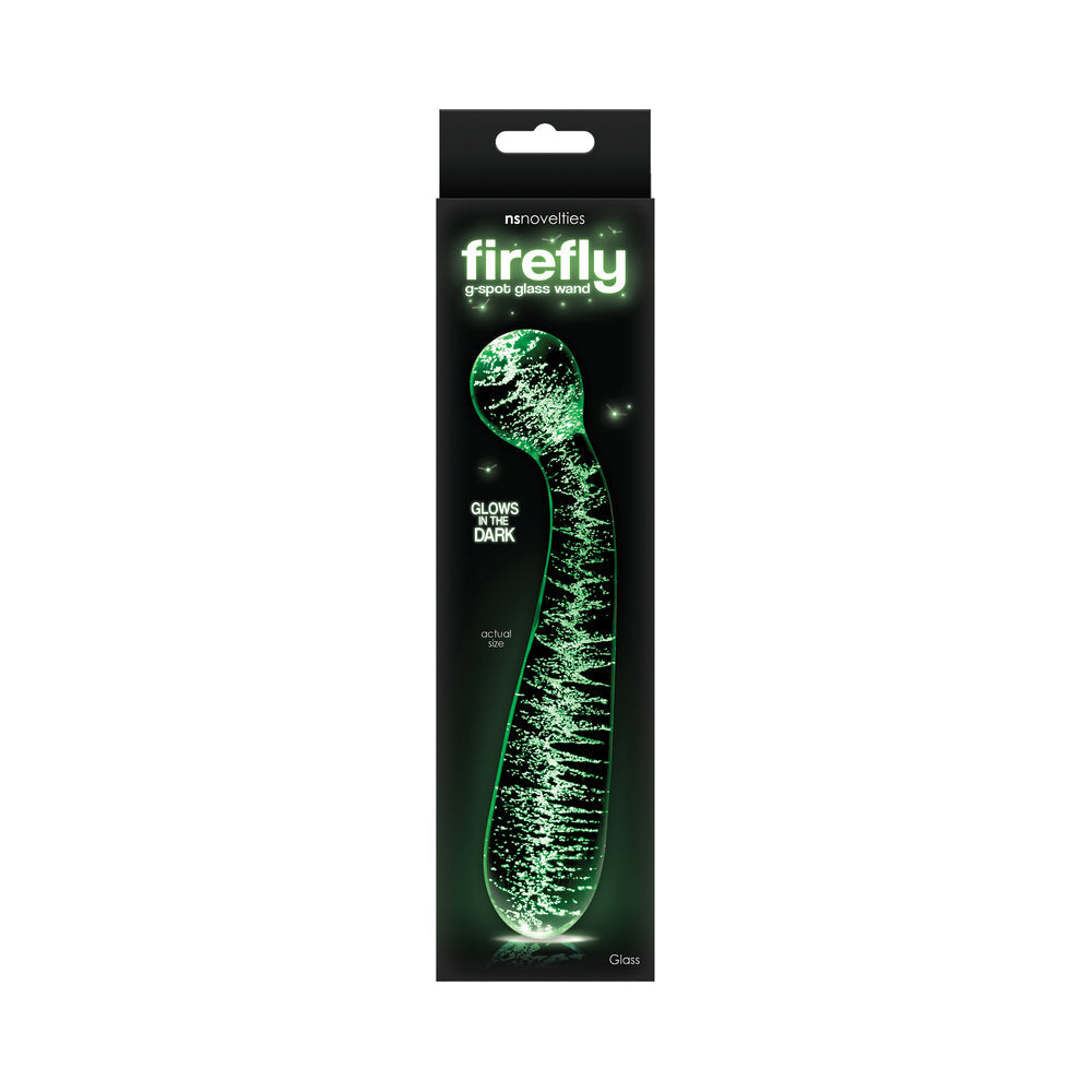 NS NOVEDADES - VARITA DE CRISTAL PARA EL PUNTO G FIREFLY TRANSPARENTE
