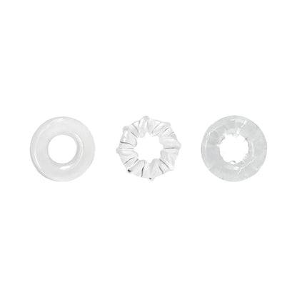 NS NOVELTIES - RENEGADE DYNO RINGS 3-PACK CLEAR