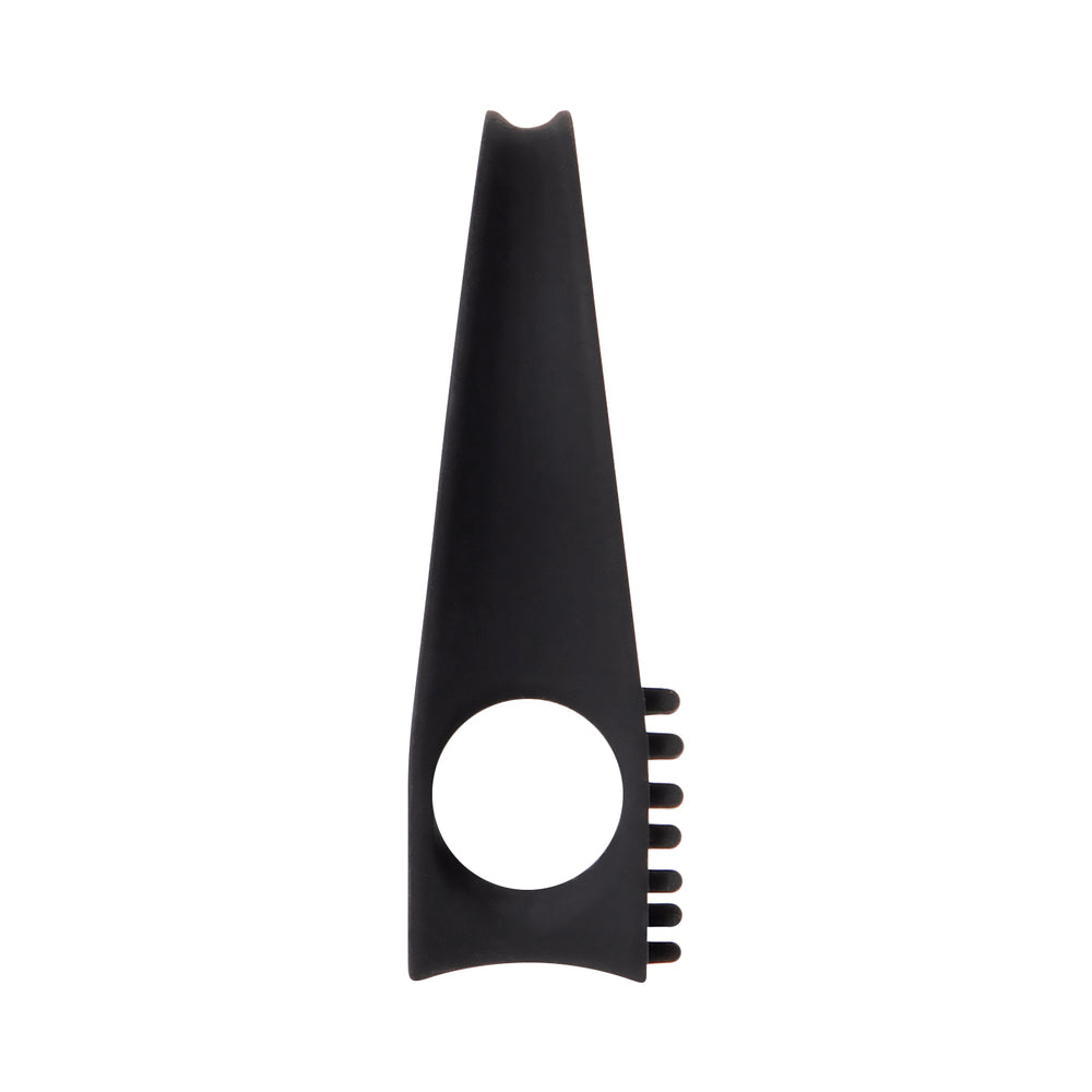 ZERO TOLERANCE BLACK KNIGHT VIBRATING COCKRING BLACK