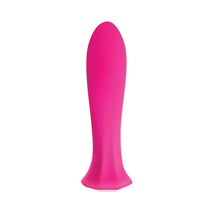 THE QUEEN RECHARGEABLE SILICONE MINI VIBRATOR PINK