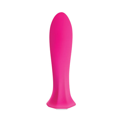 EVOLVED THE QUEEN RECHARGEABLE SILICONE MINI VIBRATOR PINK