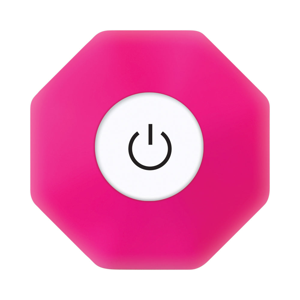 THE QUEEN RECHARGEABLE SILICONE MINI VIBRATOR PINK