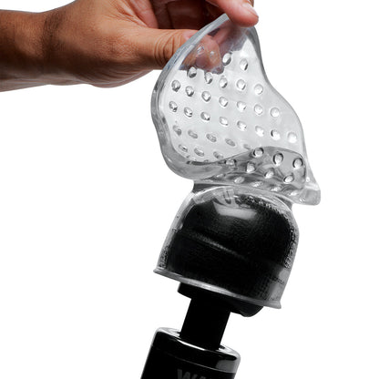 WAND ESSENTIALS VIBRA-STROKE WRAPPED WAND ATTACHMENT