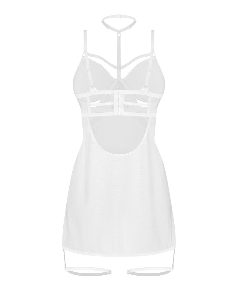 OBSESSIVE - ARROWEL WHITE CHEMISE S/M