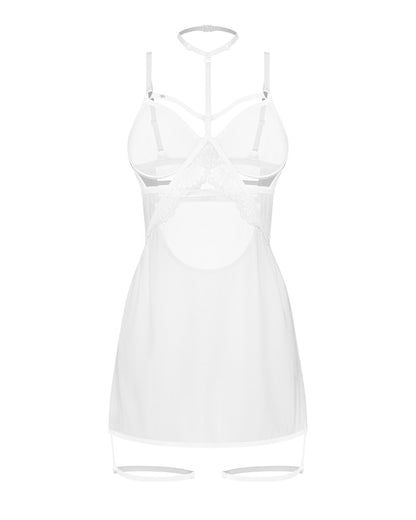 OBSESSIVE - ARROWEL WHITE CHEMISE S/M